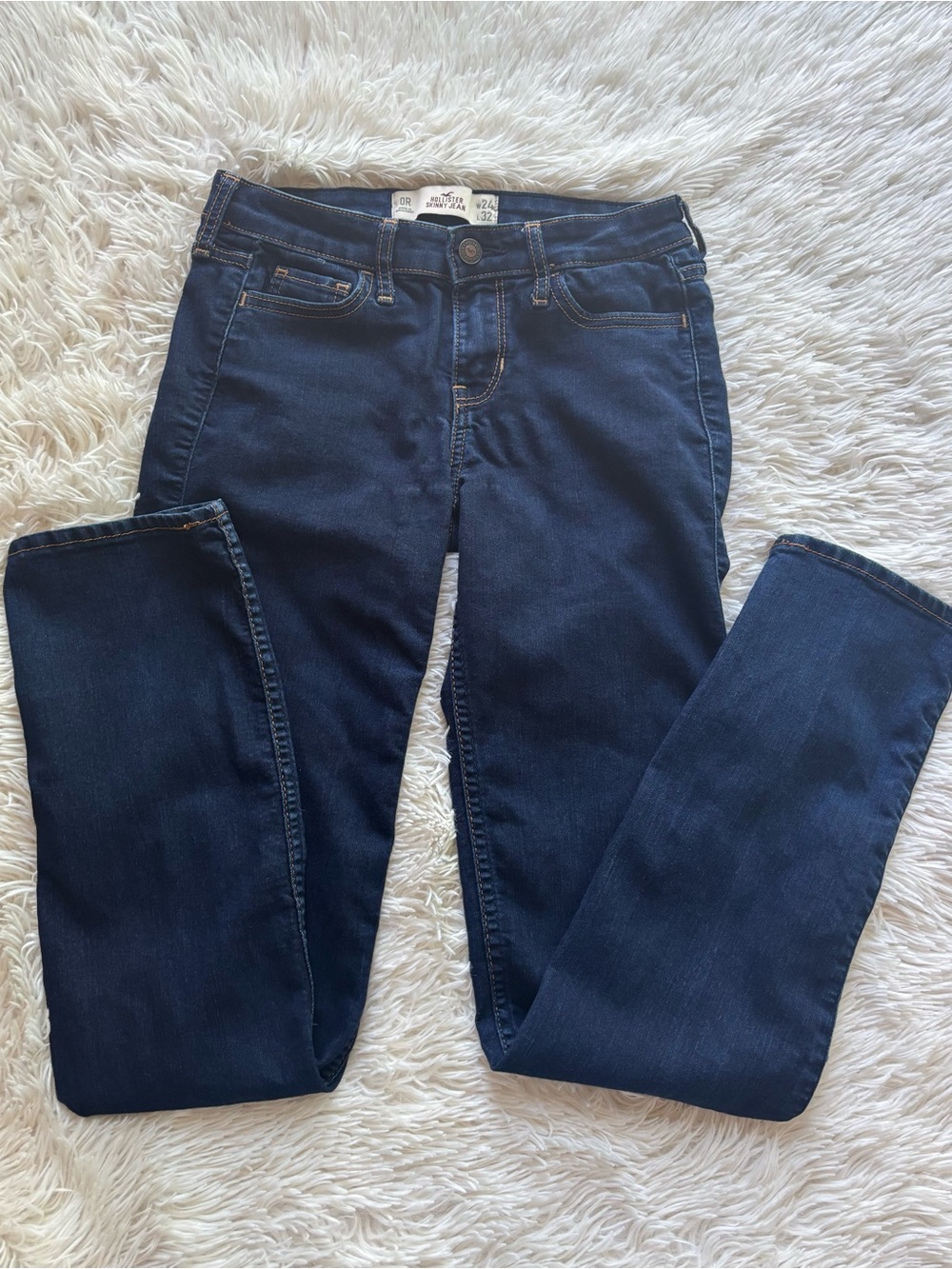 Hollister Dark Indigo Skinny Jeans